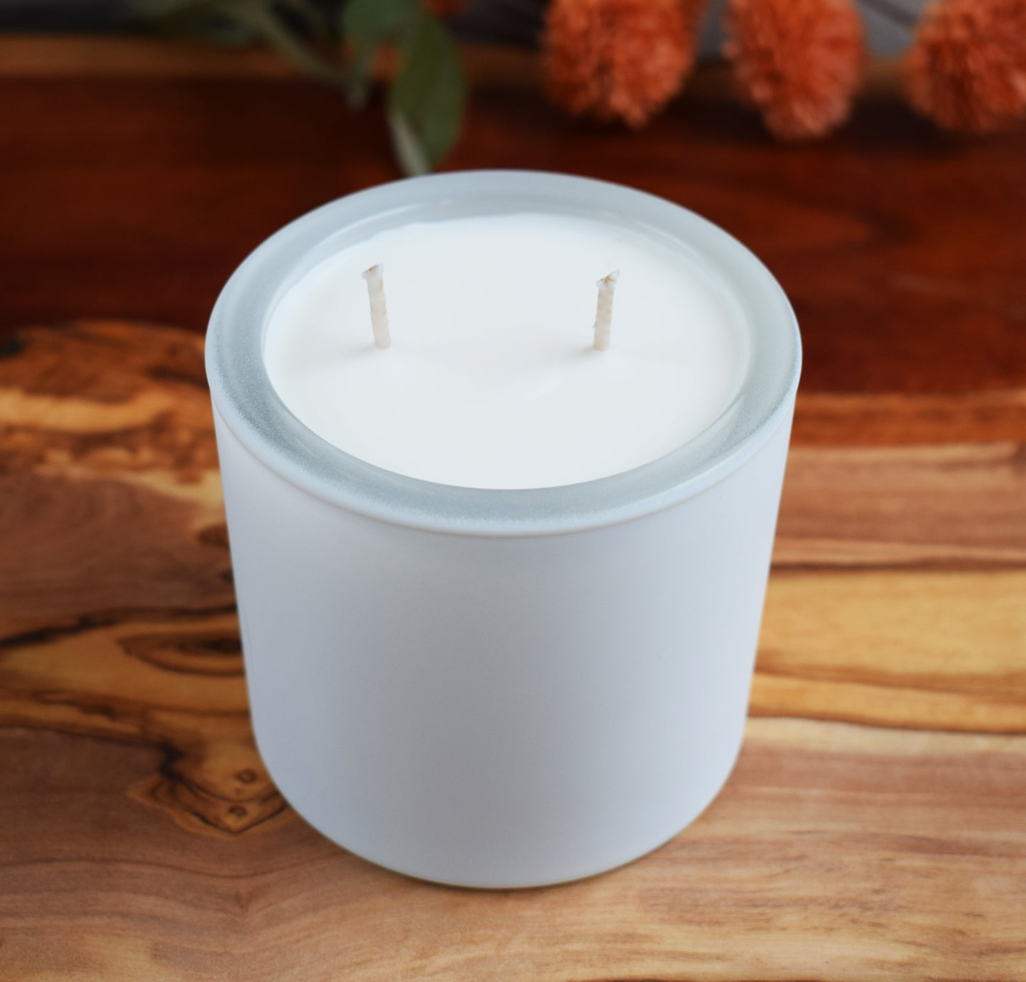 Vaso de vidrio extra grueso 220ml Negro Mate / Blanco