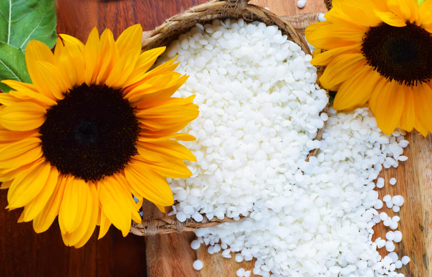 Cera de Girasol para velas en vaso (BPF)