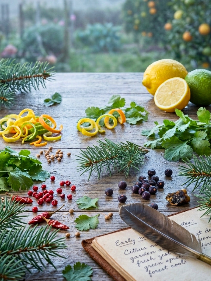 Fragancia Coriander Leaf Citrus Mist