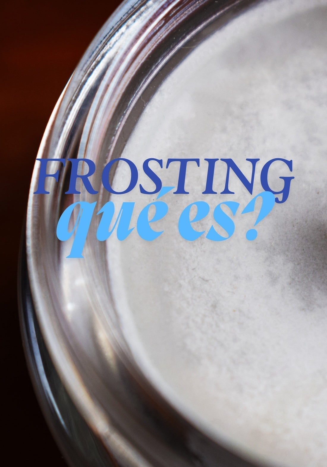 Hablamos del "Frosting" o la aparición de cristales en las velas de soja