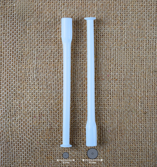 Tubo para colocar mecha