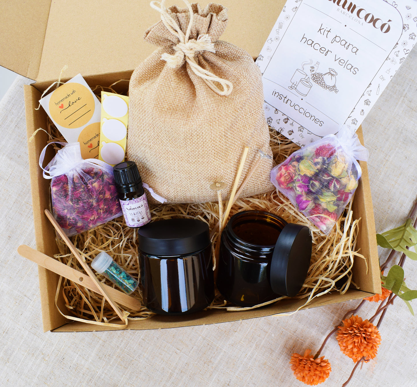 Kit para hacer velas DIY Black
