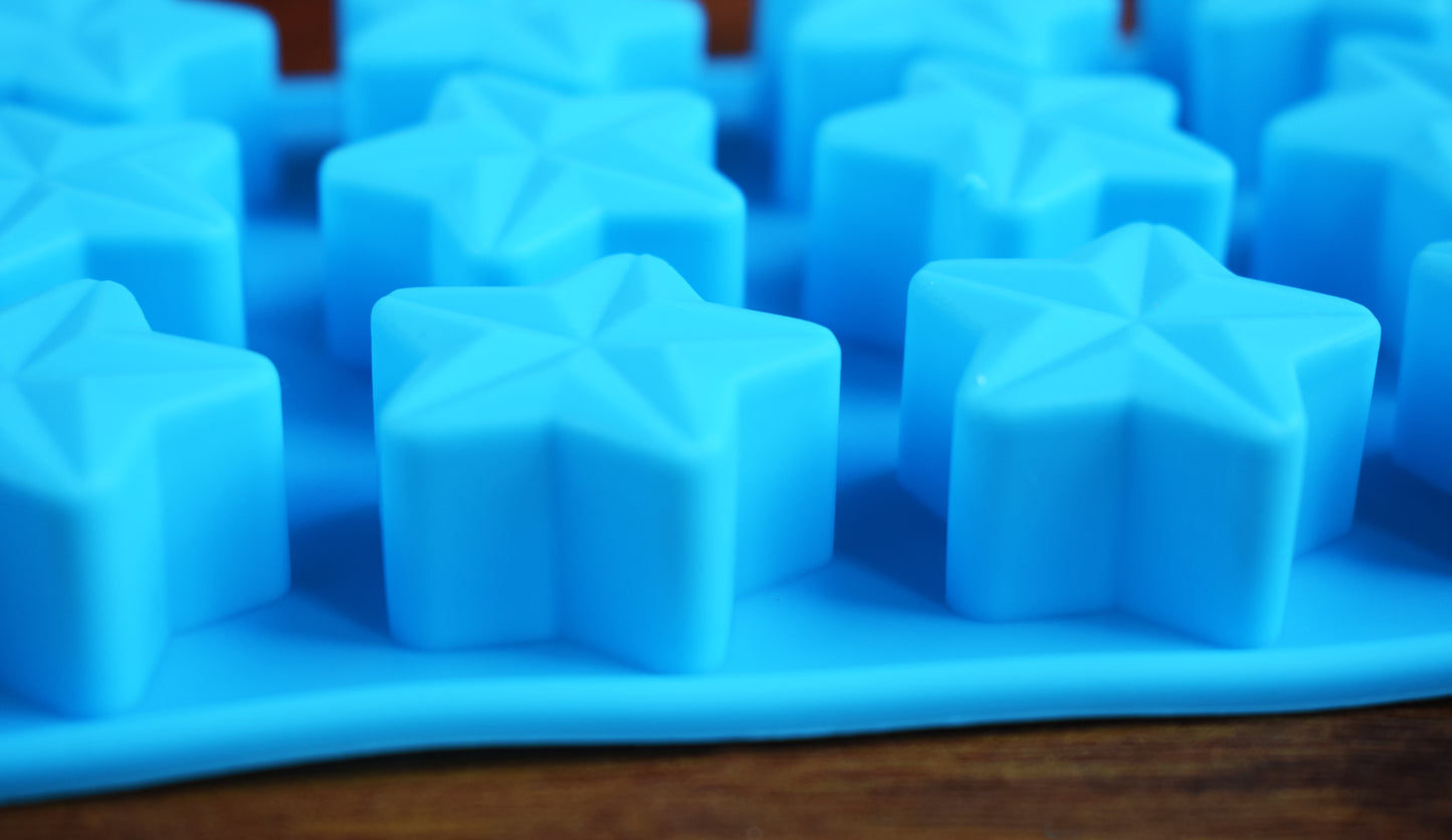 Molde silicona: Estrellas