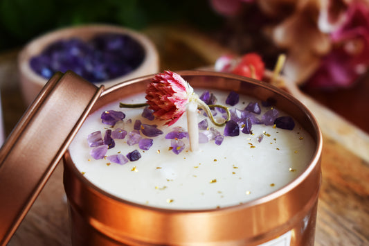 Mineral Amatista en chips