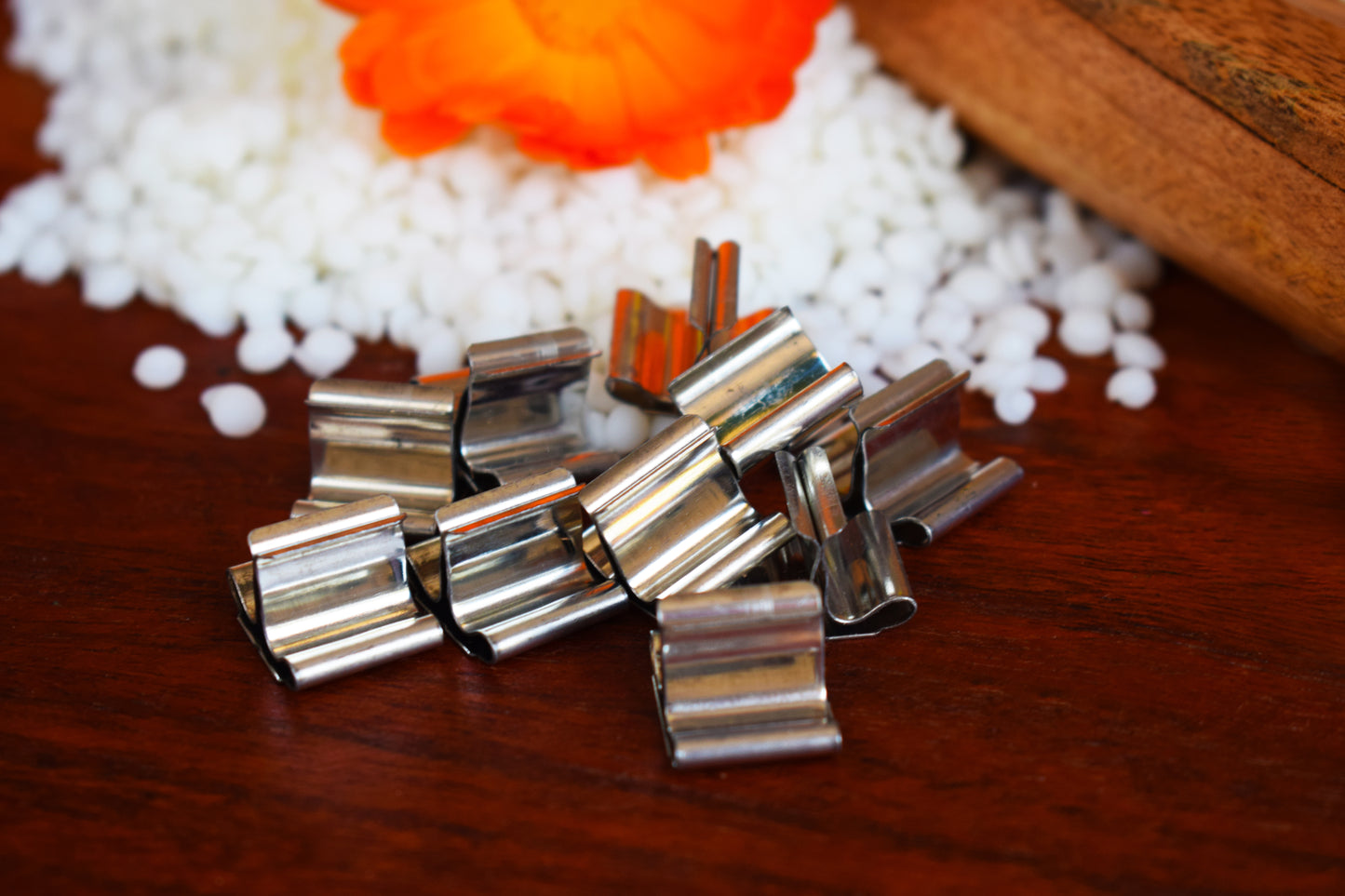 Bases metálicas para mechas de madera TIPO B