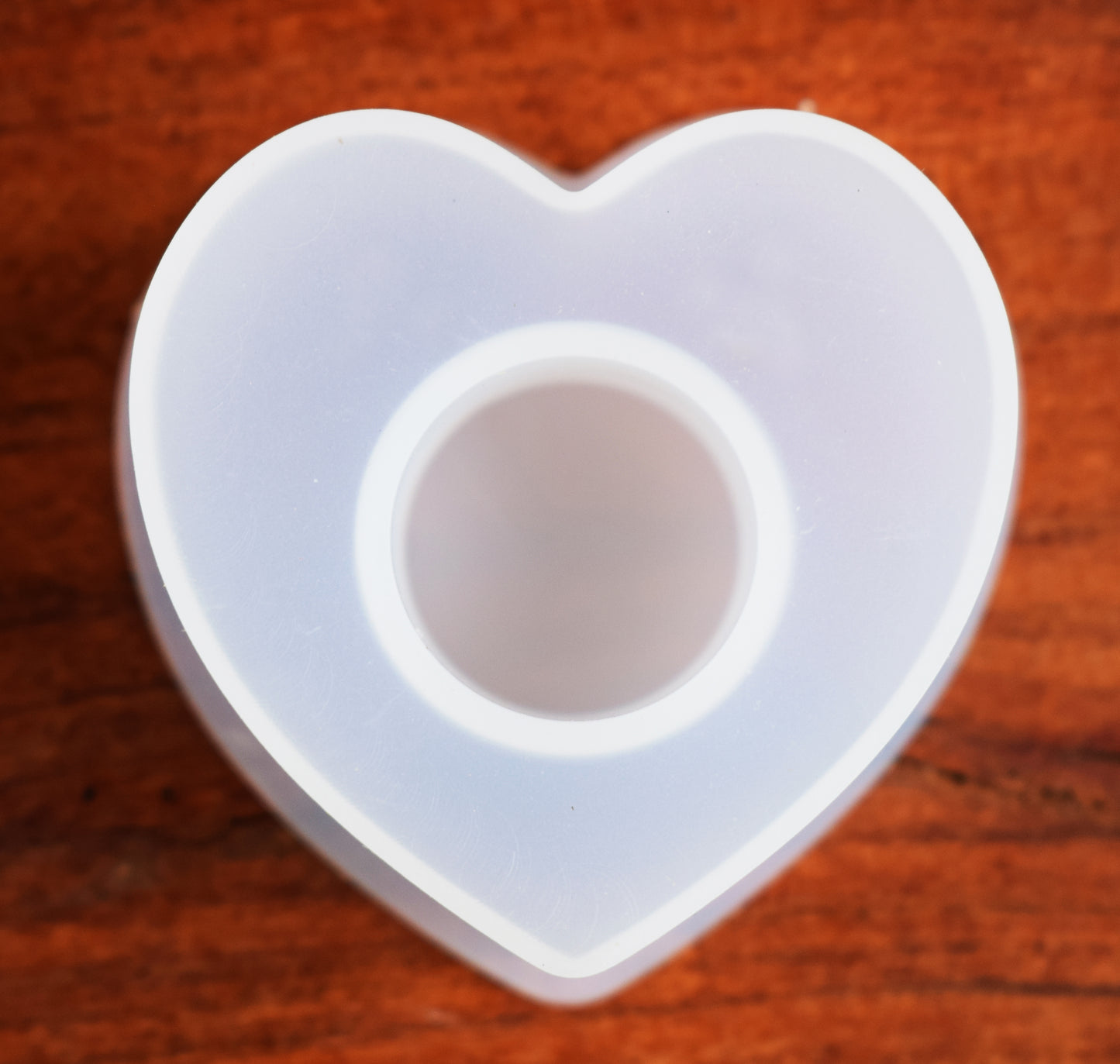 Molde portavelas Corazón