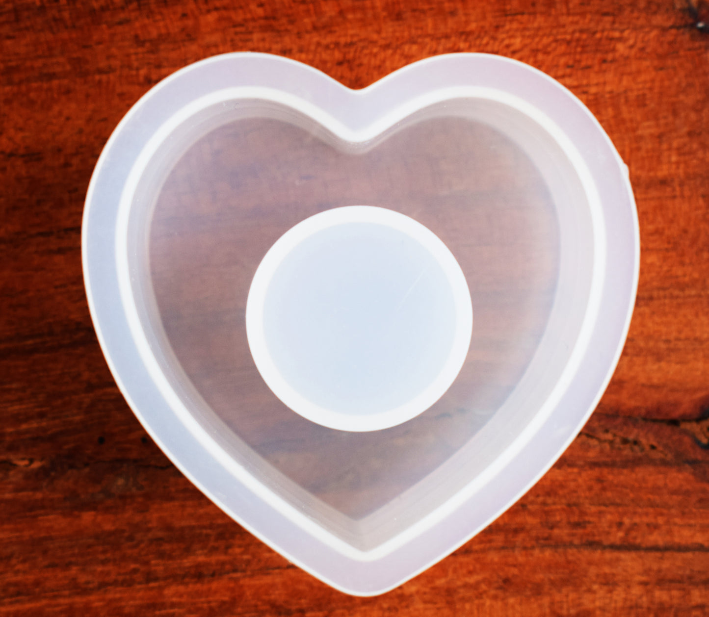 Molde portavelas Corazón