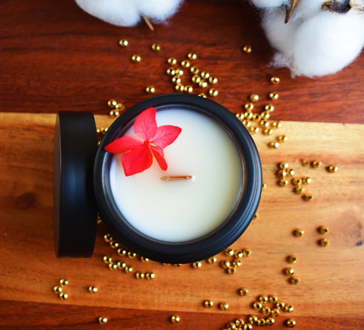 Tarro negro mate con tapa 100 ml