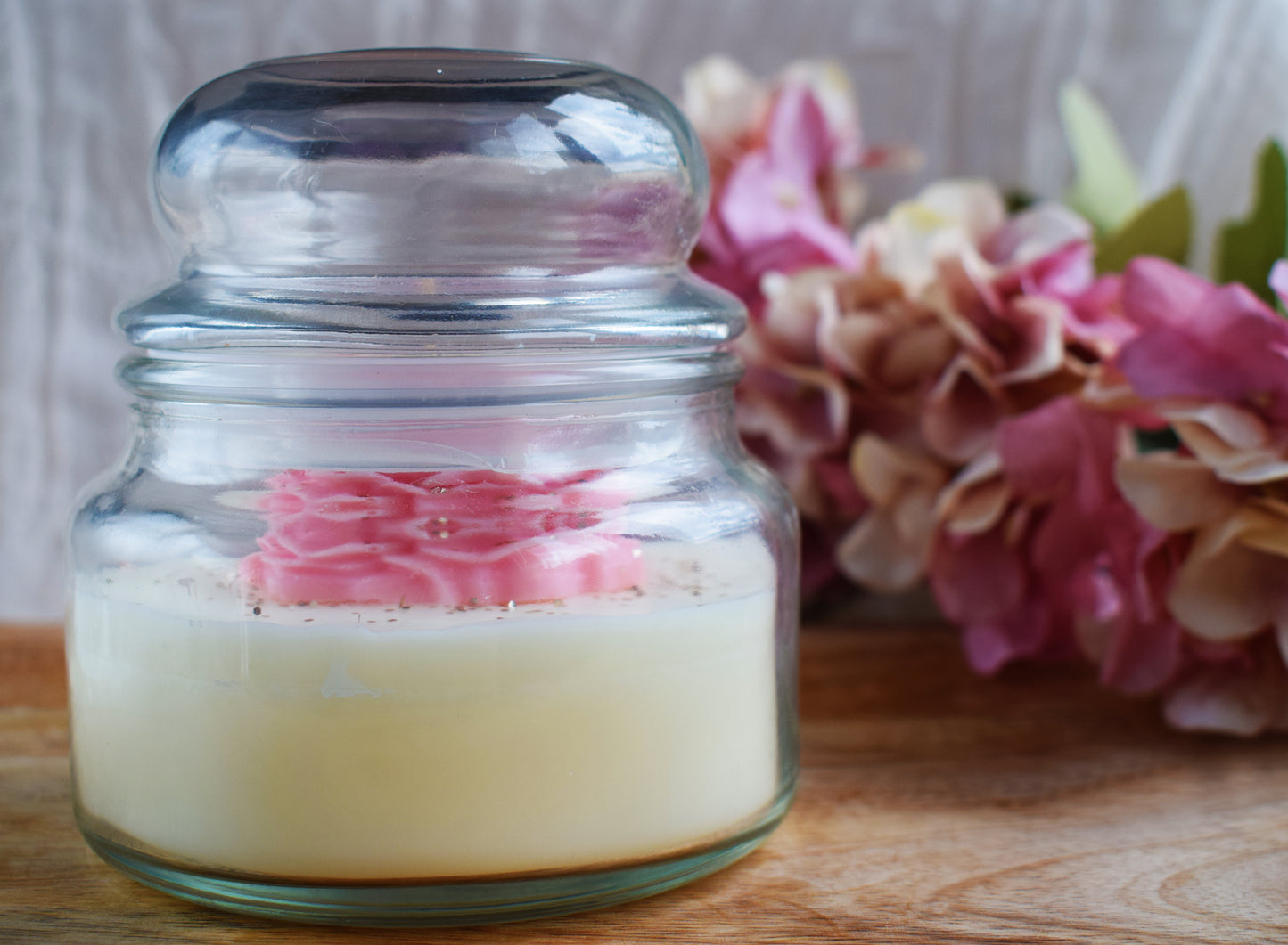 Bote de vidrio con tapa FANTASÍA 250ml