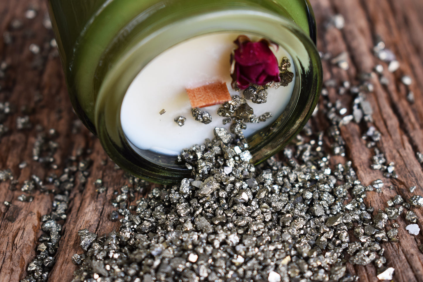 Mineral Pirita en chips