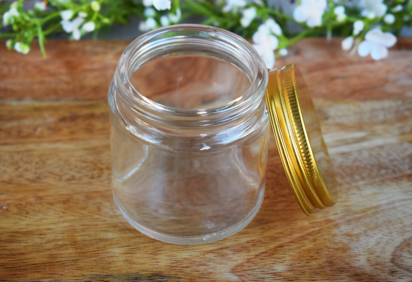 Tarro vidrio con tapa 100 ml