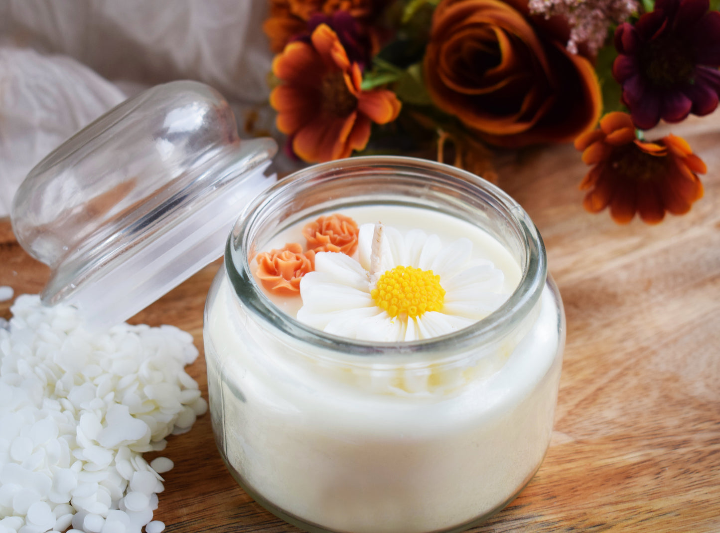 Bote de vidrio con tapa FANTASÍA 250ml