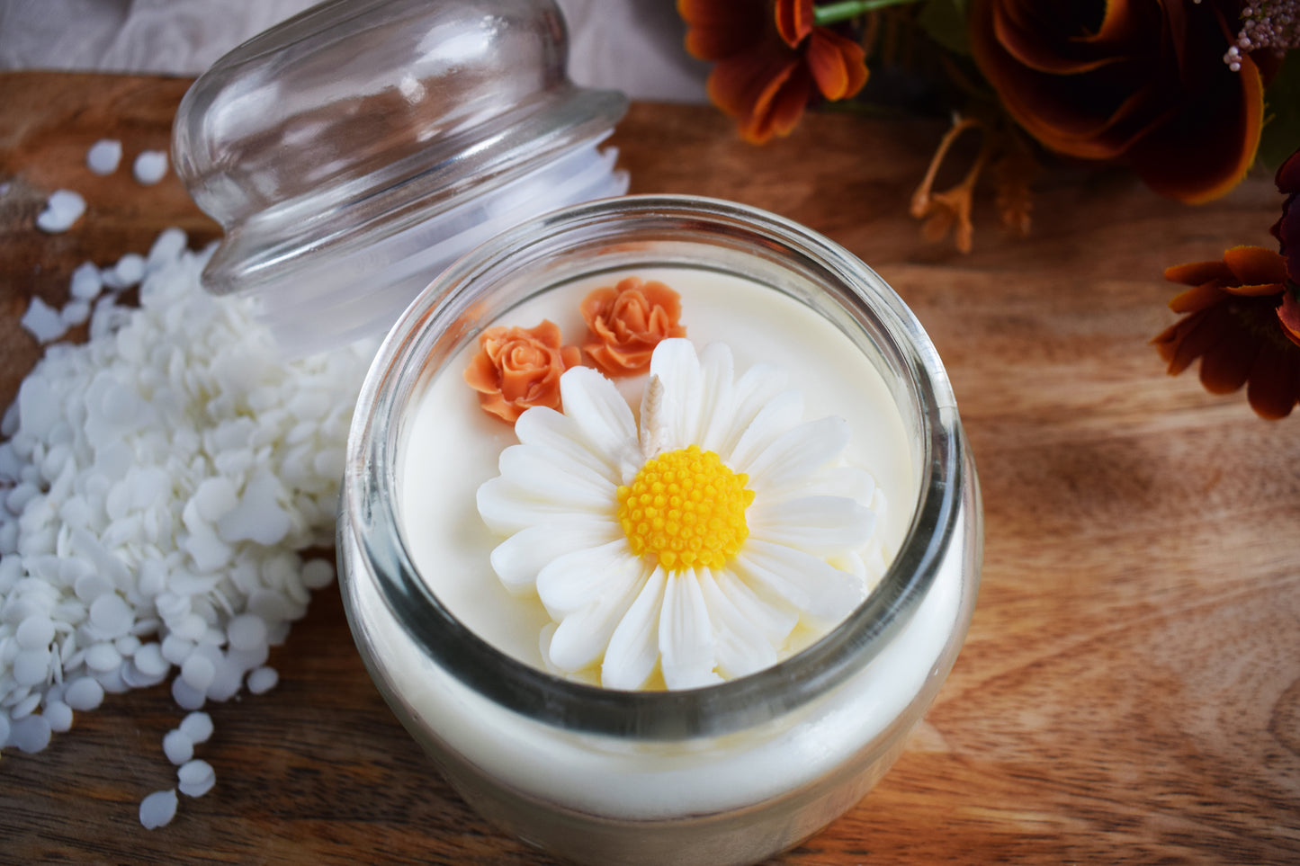 Bote de vidrio con tapa FANTASÍA 250ml