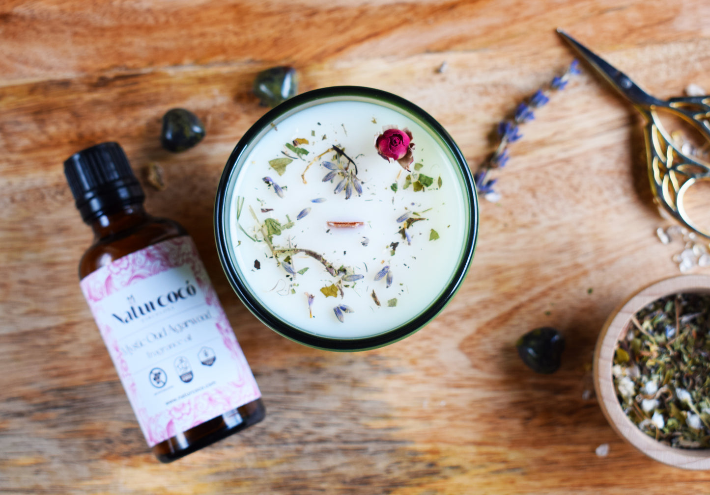 Vaso de vidrio verde botella 180ml