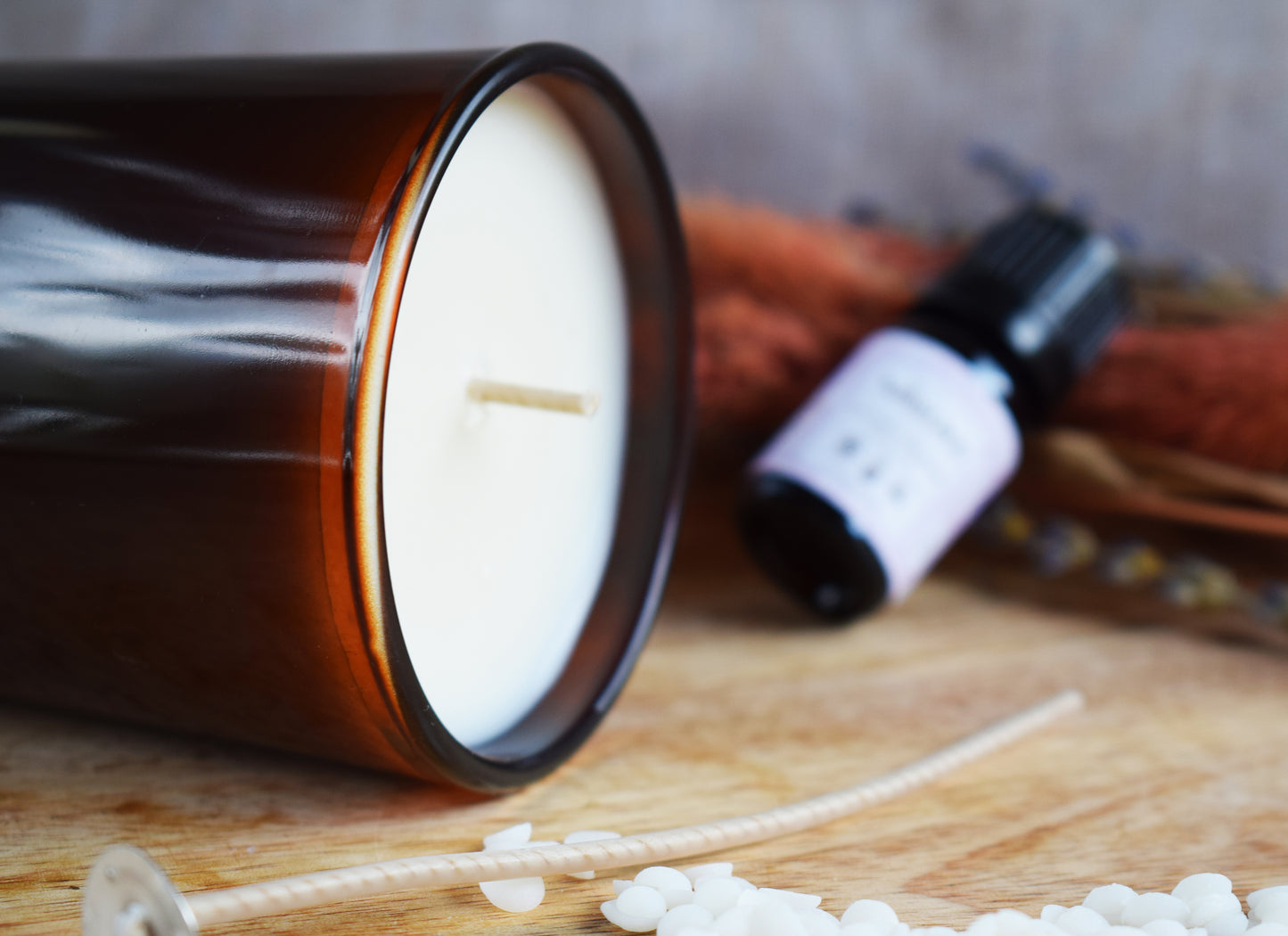 Vaso de vidrio ámbar 180 ml