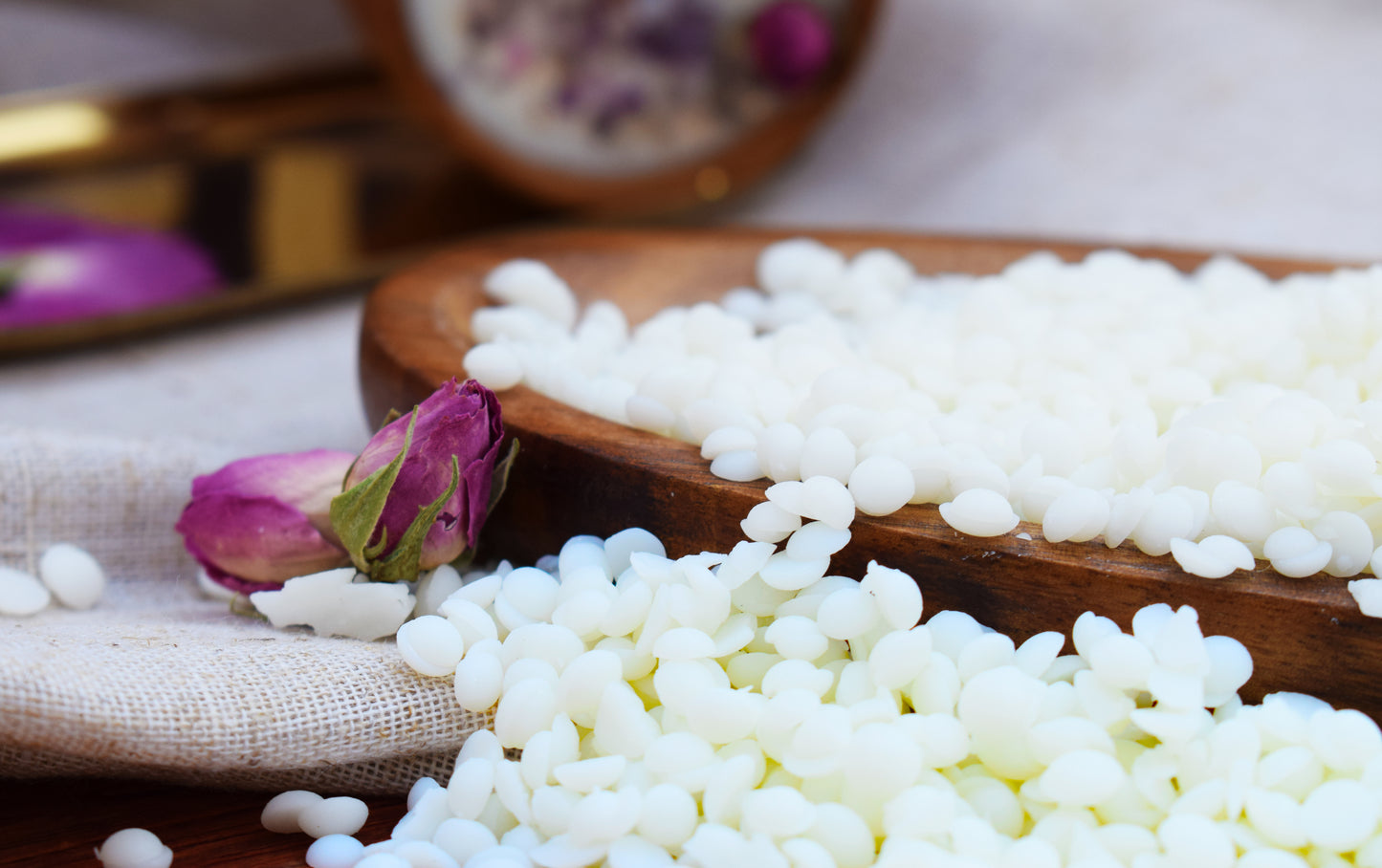 Cera de soja para velas en vaso (BPF)