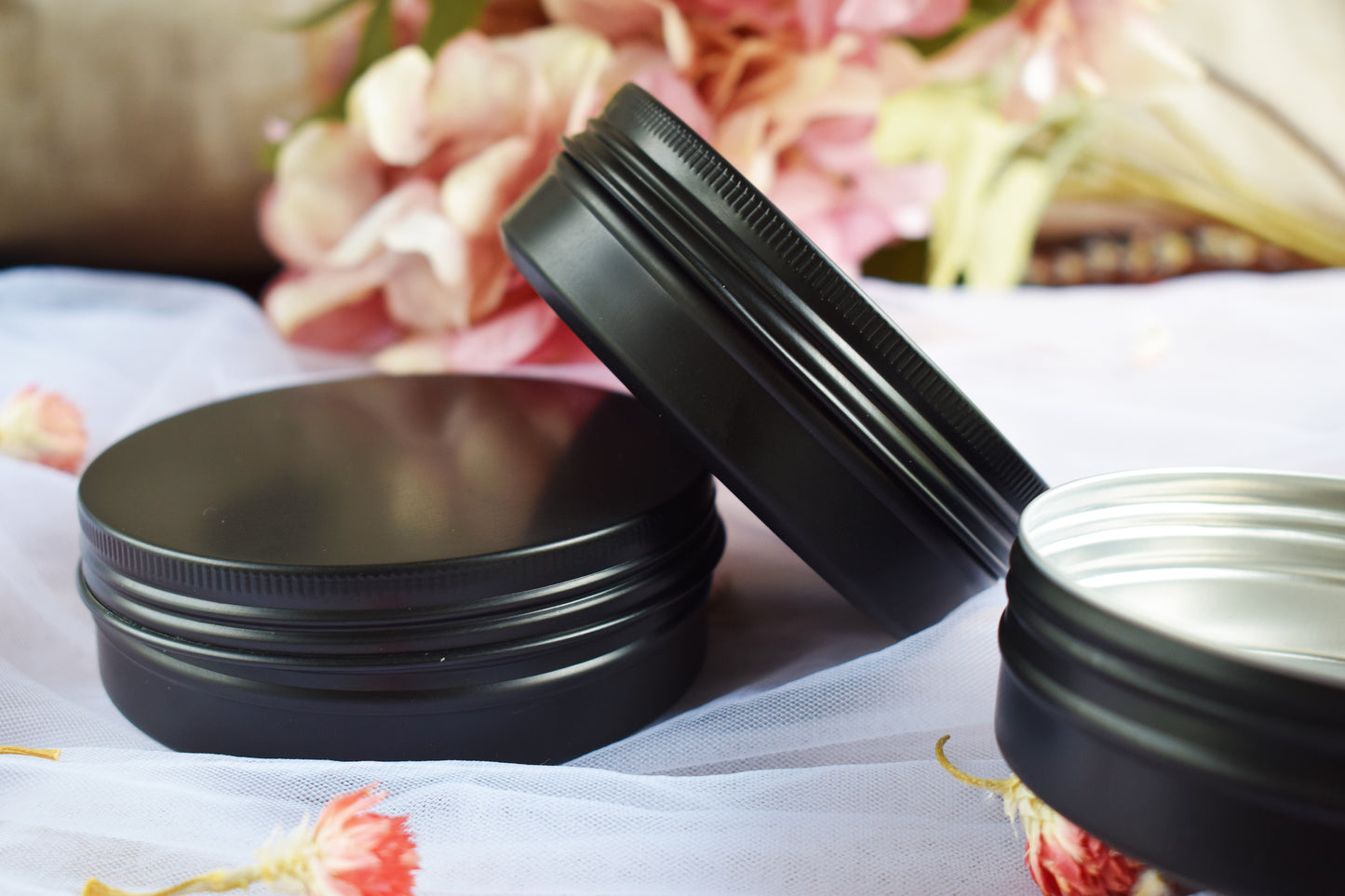 Lata negra tapa rosca 100 ml