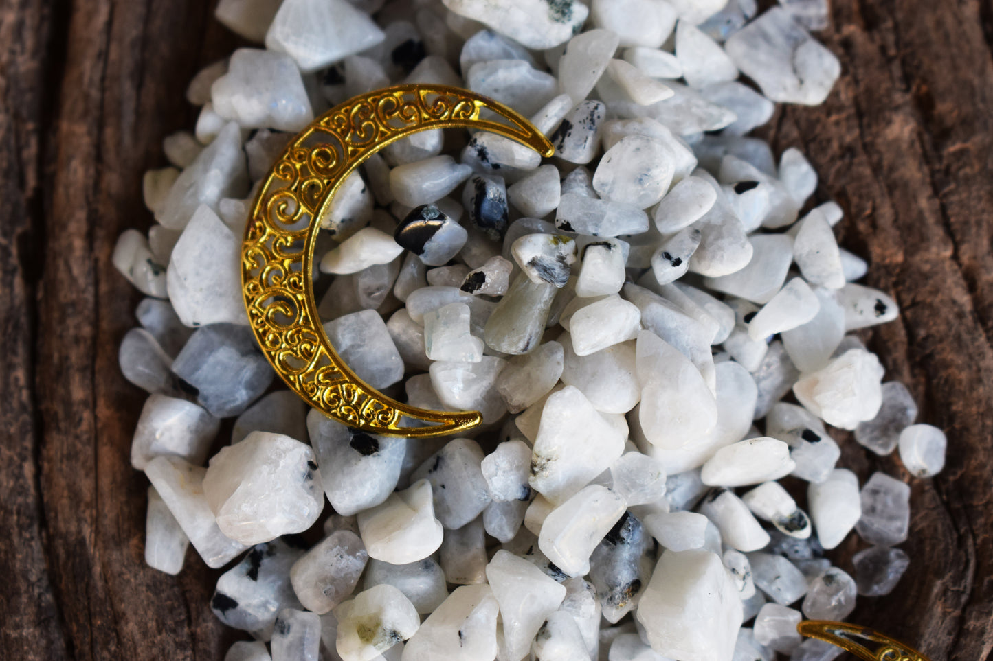 Mineral Piedra Luna en chips