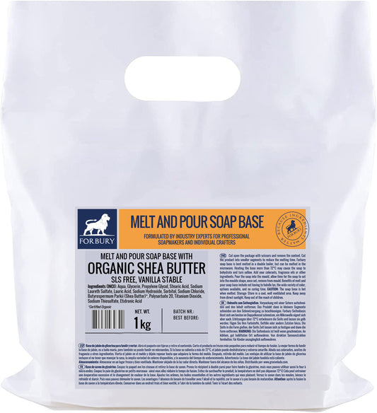 Base para hacer jabón de glicerina Manteca de Karité Orgánica SSL FREE