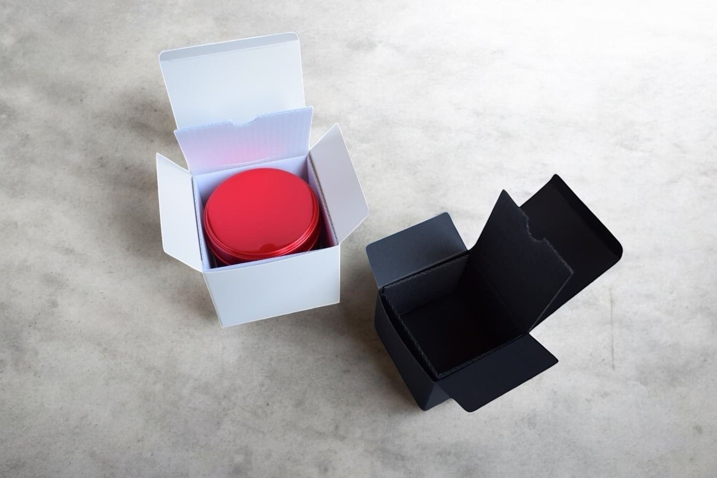 Packaging para velas y jabones: Caja con refuerzo