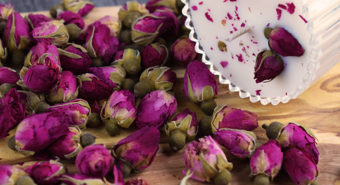 Brotes de Rosas Púrpura 25g