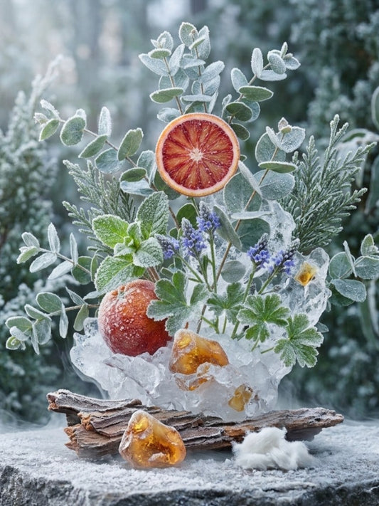 Fragancia FROSTED CYPRESS & EUCALYPTUS LEAVES