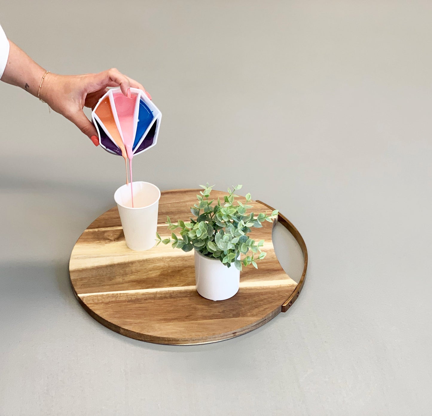 Cuenco de silicona 3 o 5 compartimentos