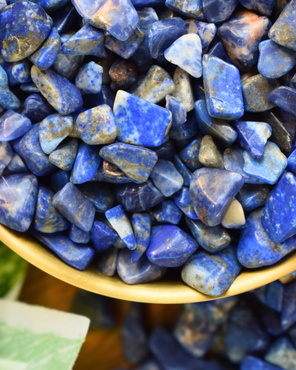Mineral Lapislázuli en chips