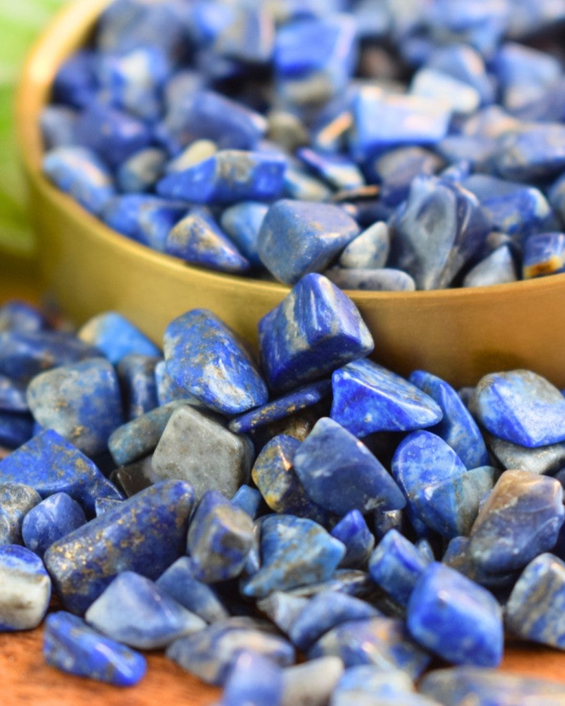 Mineral Lapislázuli en chips