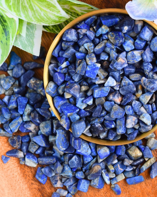 Mineral Lapislázuli en chips