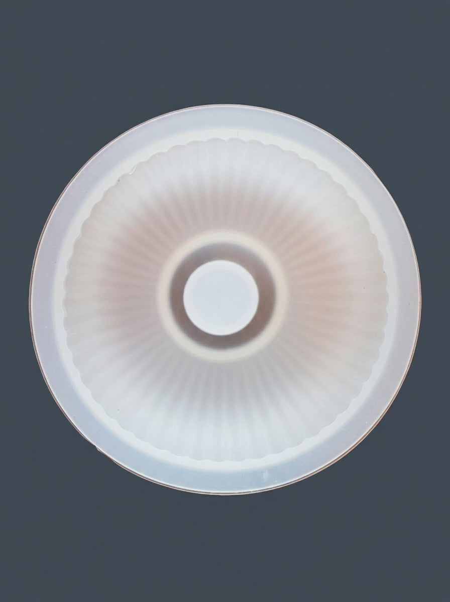 Molde de Silicona para Jarrón Estriado - Modelo A