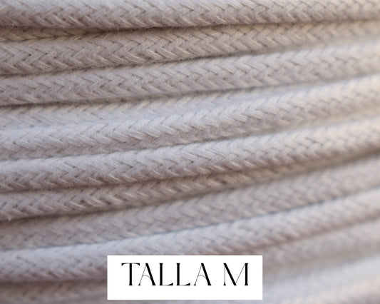 Mecha sin encerar para EXTERIOR de algodón natural