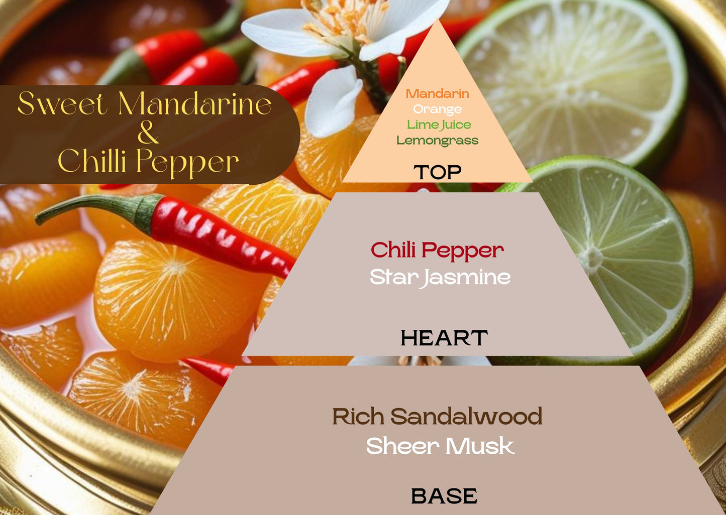 Fragancia Sweet Mandarine & Chilli Pepper