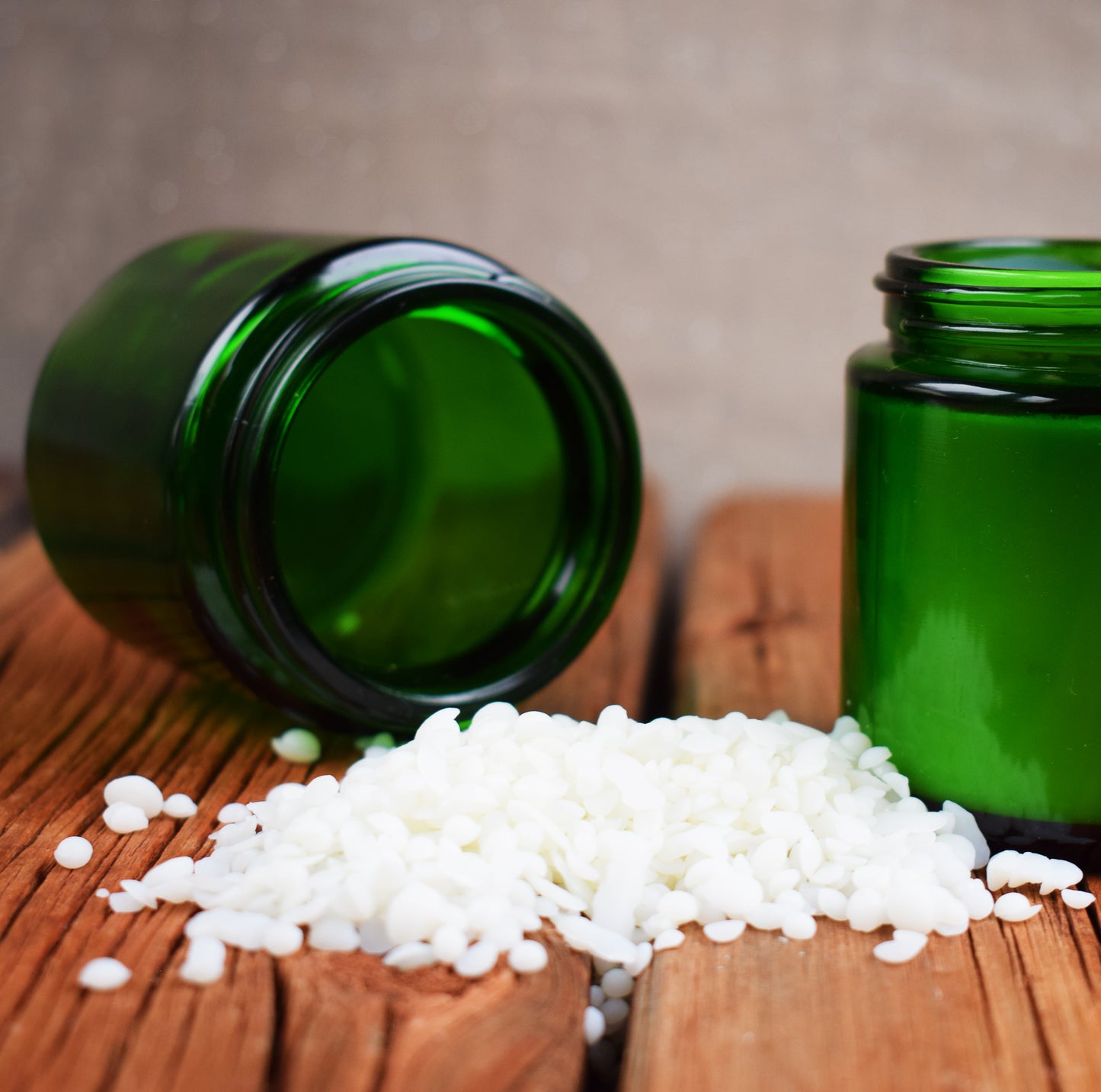 Tarro vidrio verde botella con tapa 100 ml