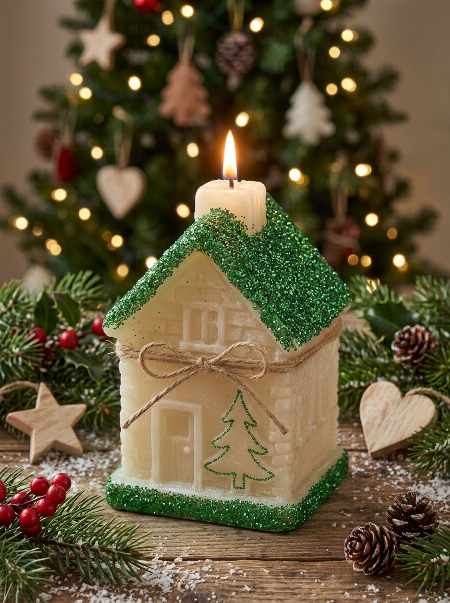 Glitter Biodegradable Merry Green