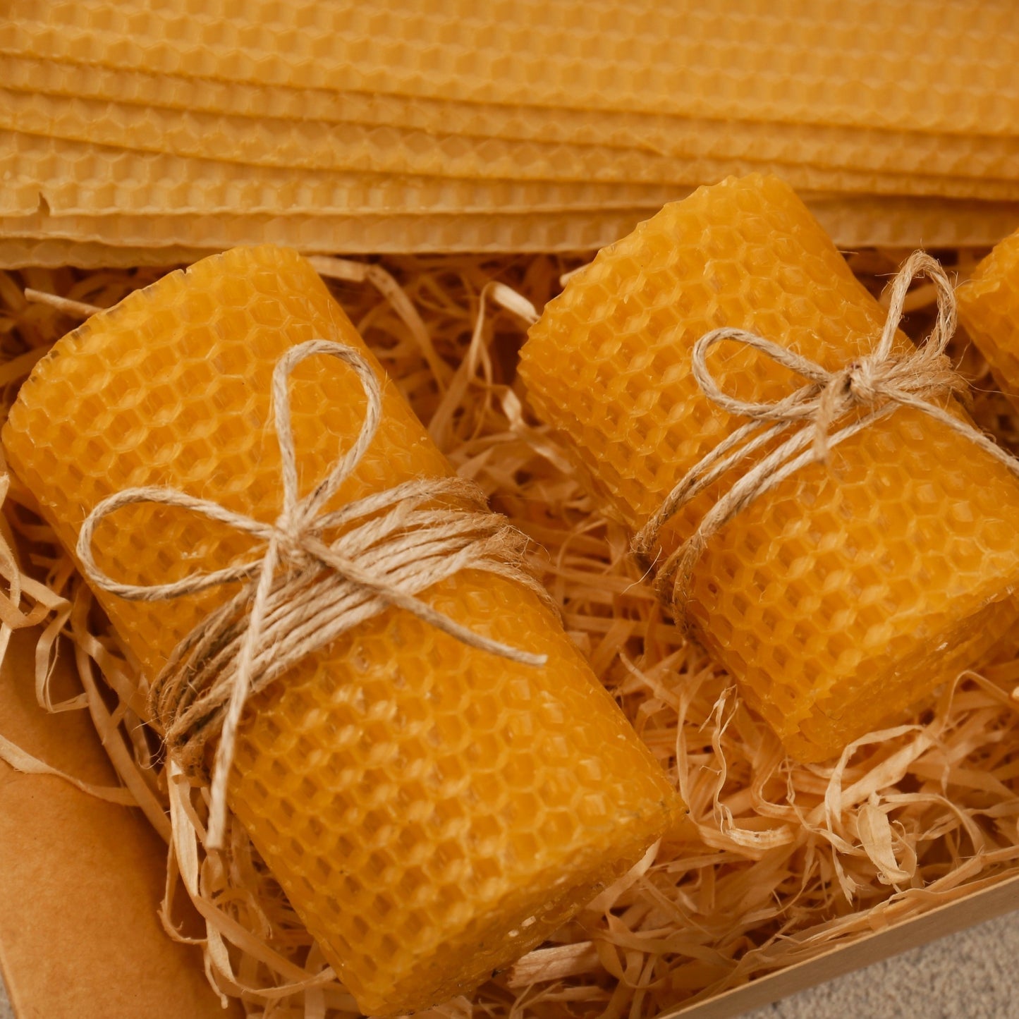 Láminas de Cera pura de abeja